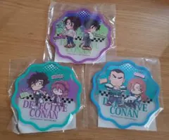 名探偵コナン コースター 3枚セット　くら寿司