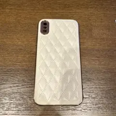 iPhone XS用キルティングケース