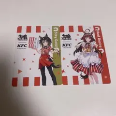 ウマ娘 KFC コラボカード アグネスタキオン ブエナビスタ - メルカリ