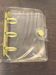 透明リングバインダー イエロー シール帳 おまけあり