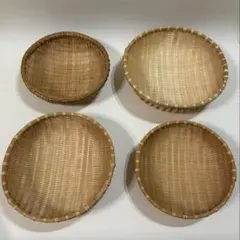 宮城県 岩出山しの竹細工 丸角ざる - メルカリ