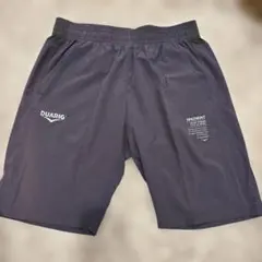 DUARIG 黒 ショートパンツ エラスティックウエストバンドのサムネイル