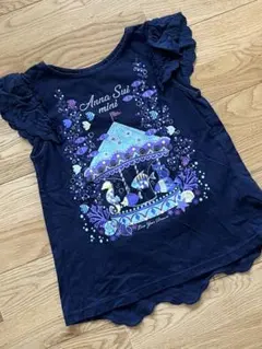 アナスイミニ★美品★Tシャツ　トップス　チュニック　メリーゴーランド　130のサムネイル