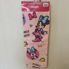 DISNEY ミニーちゃん コンパクトバスタオル ピンク 新品未使用・タグ付きのサムネイル