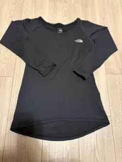 THE NORTH FACE ノースフェイス ブラック長袖Tシャツ インナー