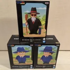 お値下げドラゴンボール SOFVIMATESクリリン 孫悟空 亀仙人 3体セット