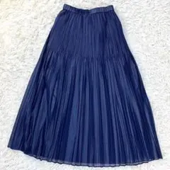 LA MARINE FRANCAIS ［2万］プリーツスカート ネイビー フレア