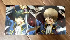 銀魂 吉原大炎上 特典 アニメイトフェア 箔押し スクエアカード 土方 沖田