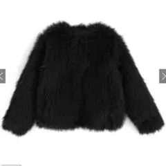 GRL ファーコート k9254d ブラック