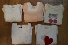 プティマイン他　女の子用　長袖 Tシャツまとめ売り　100cm〜110cm