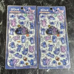 プチドロップステッカー スティッチ2枚セット