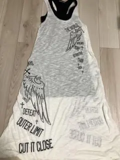 GHOST of HARLEM ノースリーブロングワンピース