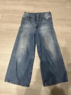 デニム ワイドパンツ ジーンズ　アメリカンホリック