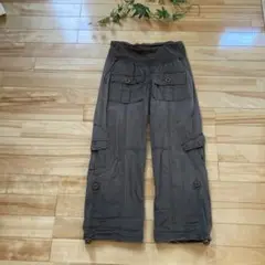 ライプ　マタニティ　ripe パンツ　カーゴ　カーキ　X S ヴィリーナ
