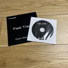 ドライバーCD　M-AUDIO Fast Track　オーディオインターフェースのサムネイル