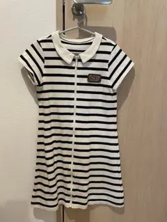 Chacott キッズ 半袖ワンピース ボーダー