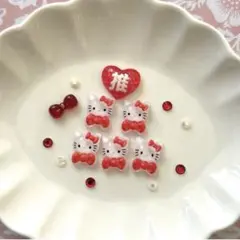 【113】キティ♡ネイルパーツ