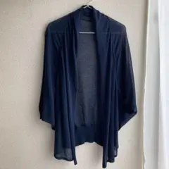 【COMME CA】ドルマンスリーブ麻混カーディガンのサムネイル