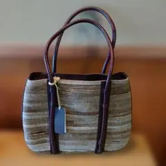 ボルボネーゼブラウンショルダーバッグ