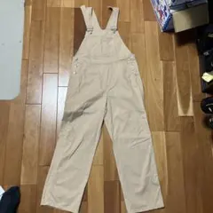 ベージュ サロペット レディース