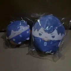 ハイキュー ぬいくじ くじメイトD賞 ふわコロりん E賞 てのりんず 影山飛雄