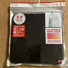 ユニクロ 極暖ヒートテック エクストラウォームタートルネックT ブラックL