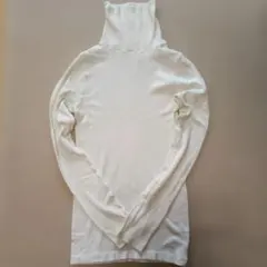 【美品】ユニクロUNIQLO極暖ヒートテックEXTRAWARM・Ｌ・オフホワイト