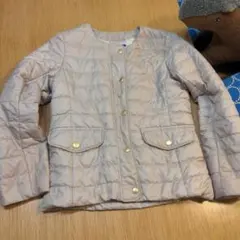 (美品)ブルーレーベルクレストブリッジ　ダウンジャケット 38 ベージュ 洗える