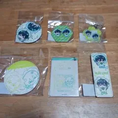 ブルーロック 第8弾 潔世一 & 糸師凛 缶バッジ キーホルダー など6点