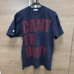 CANTERBURY ネイビー Tシャツ Lサイズのサムネイル
