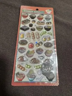 【正規品】和柄ボンボンドロップシール　日本食