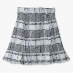 snidel ツイードミニフレアースカート 24SS