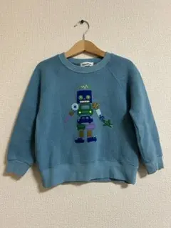 familiar ファミリア トレーナー ニット 長袖 ロボット