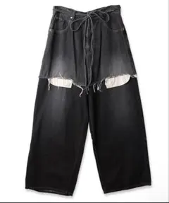 完売品 DISCOVERD layered denim pantsのサムネイル