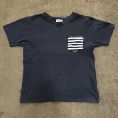バックナンバー　Tシャツ　子供　紺