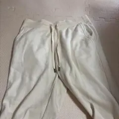 値下げ交渉可！UNIQLO アイボリー ジョガーパンツ