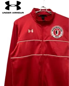 UNDER ARMOUR フェンシング刺繍　ジップアップ　ジャージ　古着