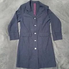 ダークブルー ロングコート サイズ9