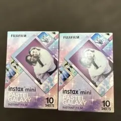 FUJIFILM instax mini PASTEL GALAXY 10枚入り