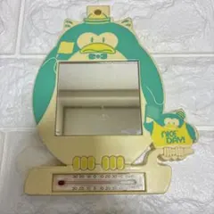 昭和レトロ ペンギン ミラー 温度計 ファンシー雑貨
