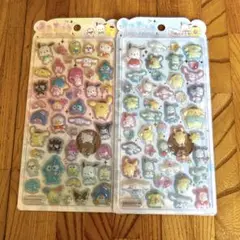 うるちゅるポップシール　2個セット　サンリオキャラクターズ
