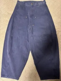 窪塚着　HECTIC ROCSTAR ロックスター　デニムサルエルパンツ 窪塚着 HECTIC ROCSTAR ロックスター デニムサルエルパンツ - メルカリ