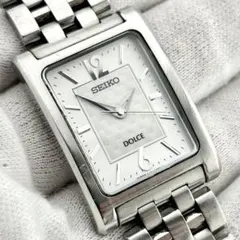 【新品電池/稼働SEIKO DOLCE 4J41-0AC0 ギョーシェ 腕時計