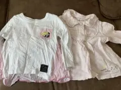 クーラクール ストーリーズ 長袖 トップス 2枚セット 80cm 女の子