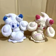 ポケモン　マホイップ　ぬいぐるみ　いちご　ミルキィソルト　三英貿易　セット