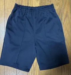 ネイビー ショートパンツ ゴムウエスト