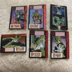 ドラゴンボール　カードダス　セル　レアカード6枚まとめ売り
