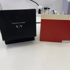 箱・ブレス付ARMANI EXCHANGE AX7101 ブラック A/Xのサムネイル