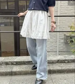 discoat 【umm.】2WAYフレアミニスカート