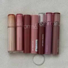 リップグロス　7本セット ピンク系